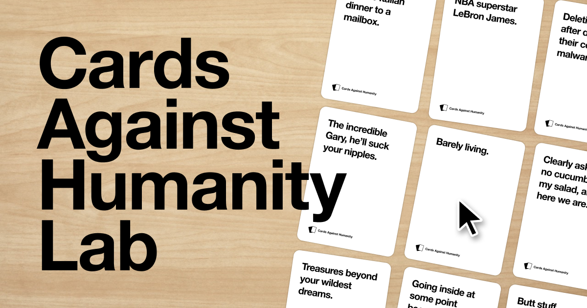 Updated) The Extremely Vulgar (& Hilarious) Cards Against Humanity Game  Has Been Cloned for Chromecast & Android « Cord Cutters :: Gadget Hacks